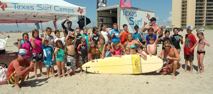 Texas Surf Camp - Port A - August 8, 2012
